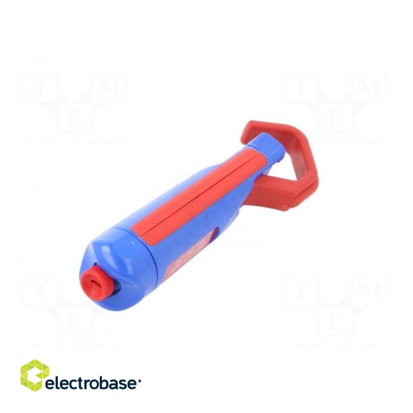 Stripping tool | Øcable: 28÷35mm | Wire: round | Tool length: 140mm фото 6