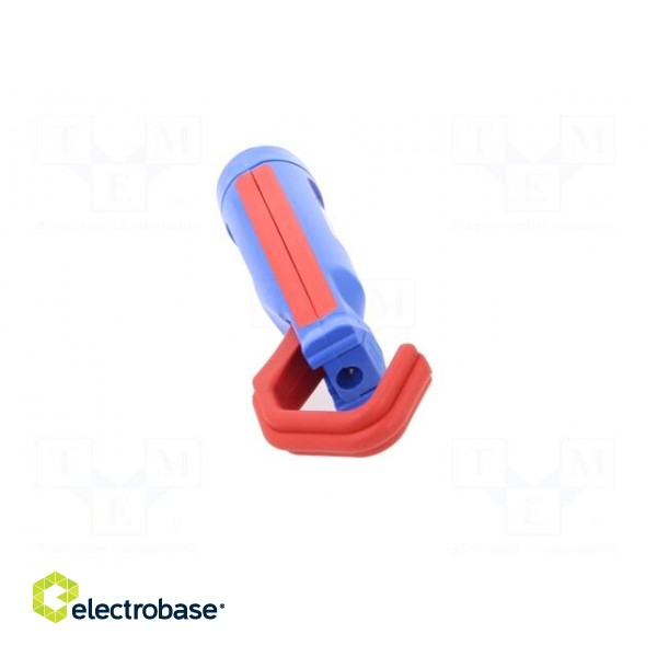 Stripping tool | Øcable: 28÷35mm | Wire: round | Tool length: 140mm фото 9