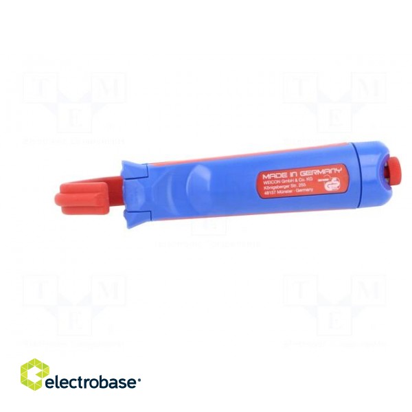 Stripping tool | Øcable: 28÷35mm | Wire: round | Tool length: 140mm image 3