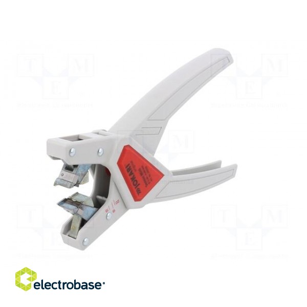 Stripping tool | Øcable: 3.2÷4.4mm | Wire: round | Tool length: 166mm image 5