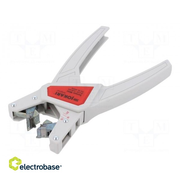Stripping tool | Øcable: 3.2÷4.4mm | Wire: round | Tool length: 166mm image 1