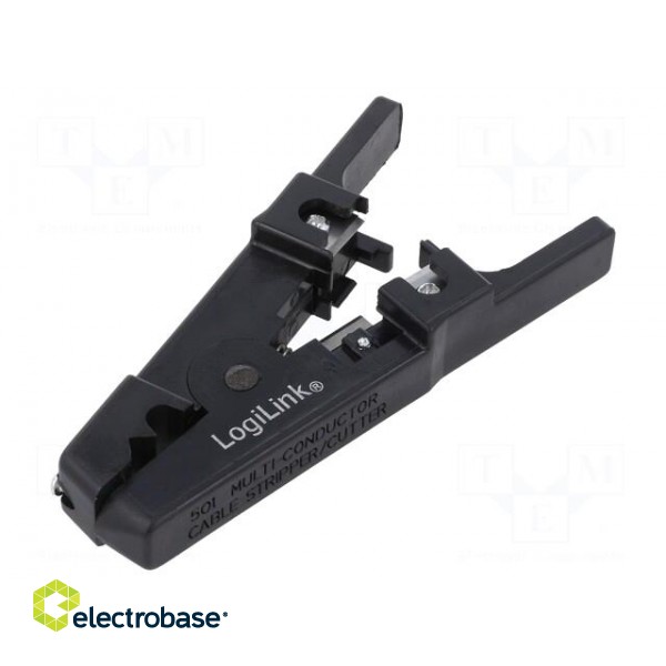 Stripping tool | Øcable: 3.2÷9mm | Wire: round | Tool length: 108mm image 1