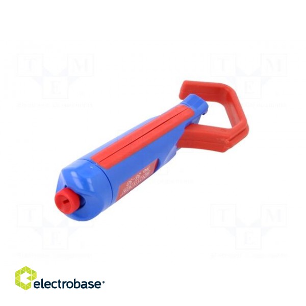 Stripping tool | Øcable: 35÷50mm | Wire: round | Tool length: 118mm фото 6