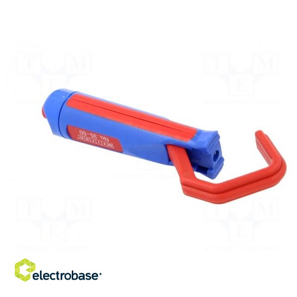 Stripping tool | Øcable: 35÷50mm | Wire: round | Tool length: 118mm фото 8