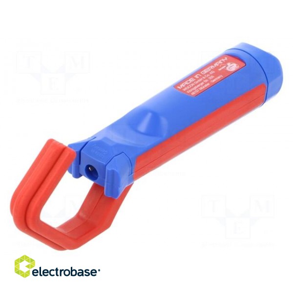 Stripping tool | Øcable: 35÷50mm | Wire: round | Tool length: 118mm image 1