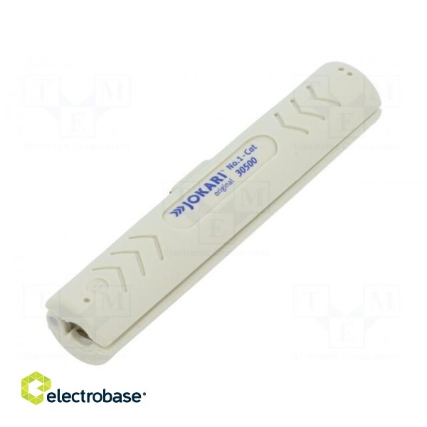 Stripping tool | Øcable: 4.5÷10mm | Wire: round | Tool length: 100mm image 1