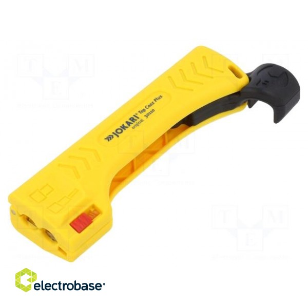 Stripping tool | Øcable: 4.8÷7.5mm | Wire: coaxial,round image 1