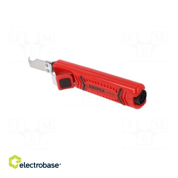 Stripping tool | Øcable: 4÷16mm | Wire: round | Tool length: 165mm image 4