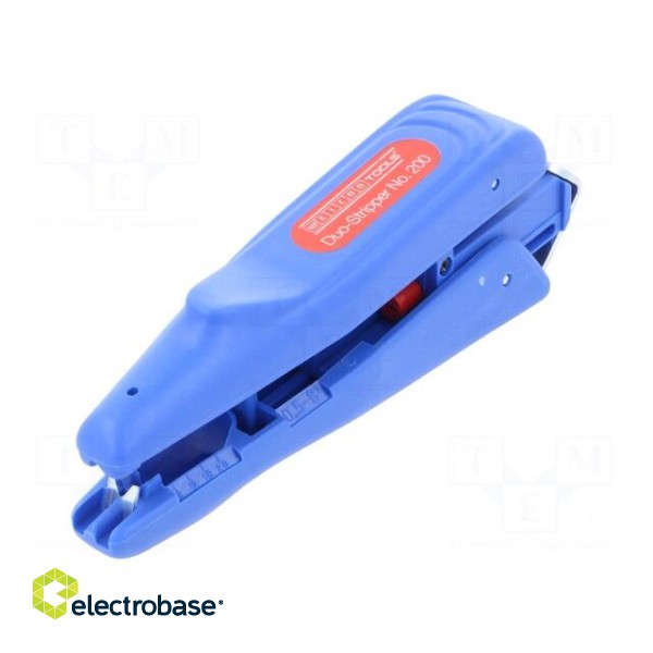 Stripping tool | Øcable: 4÷28mm | 20AWG÷10AWG | 0.5÷6mm2 | Wire: round image 1