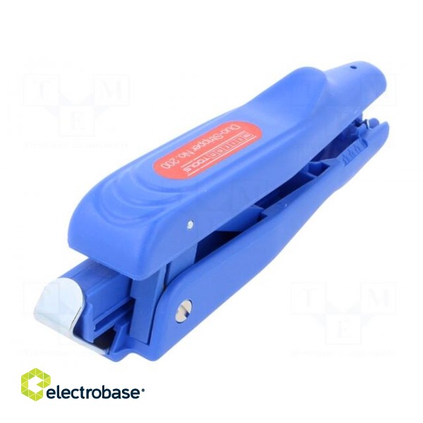 Stripping tool | Øcable: 4÷28mm | 20AWG÷10AWG | 0.5÷6mm2 | Wire: round image 2