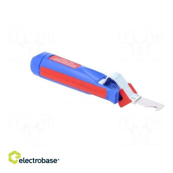 Stripping tool | Øcable: 4÷28mm | Wire: round | hook shaped image 9