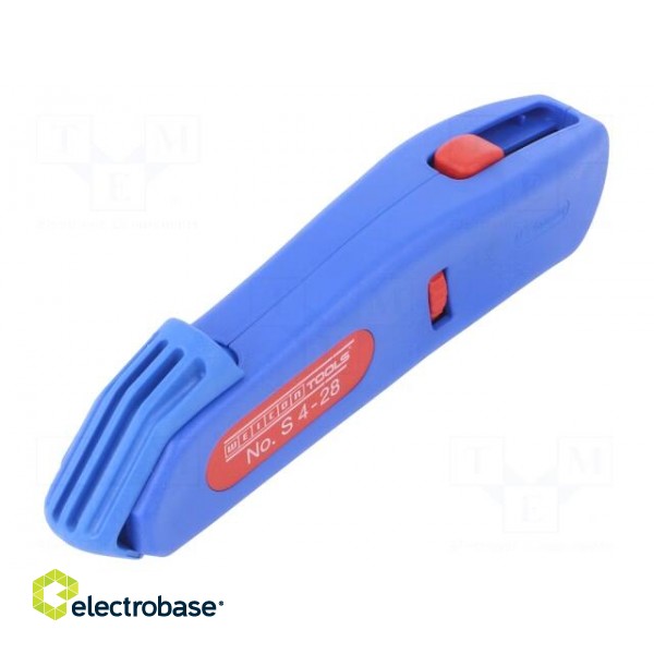 Stripping tool | Øcable: 4÷28mm | Wire: round | Tool length: 145mm фото 1