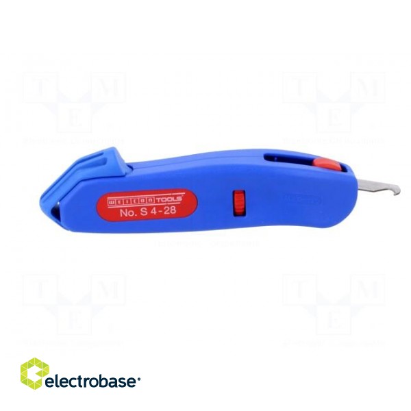 Stripping tool | Øcable: 4÷28mm | Wire: round | Tool length: 145mm image 3