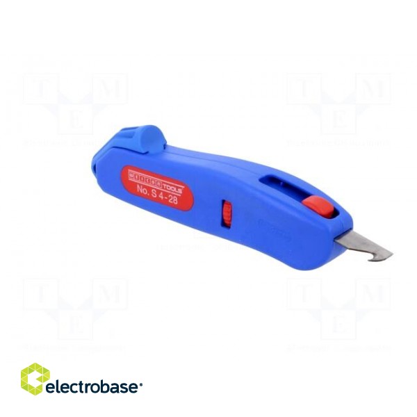 Stripping tool | Øcable: 4÷28mm | Wire: round | Tool length: 145mm фото 4