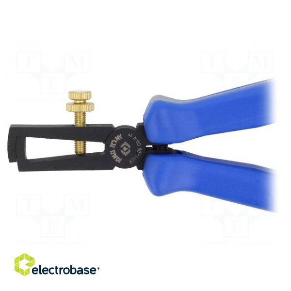 Stripping tool | Øcable: 5mm | Wire: round | Tool length: 155mm image 3