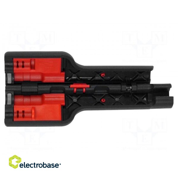 Stripping tool | Øcable: 6÷10mm | Wire: coaxial | Tool length: 125mm