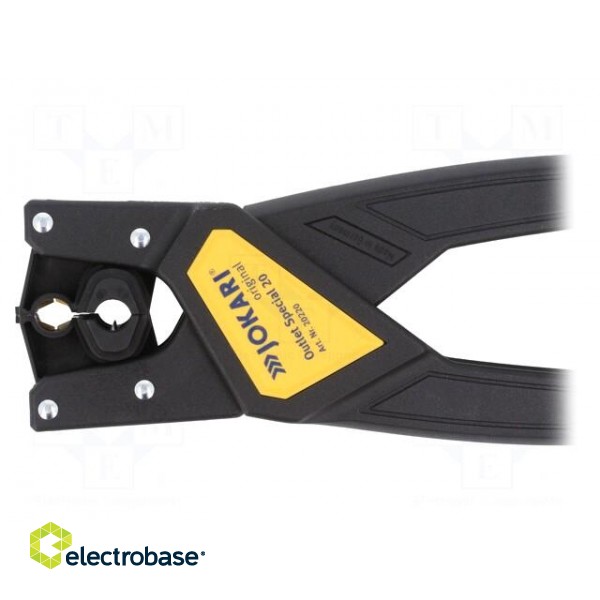 Stripping tool | Øcable: 7÷9mm | Wire: round | Tool length: 166mm image 3