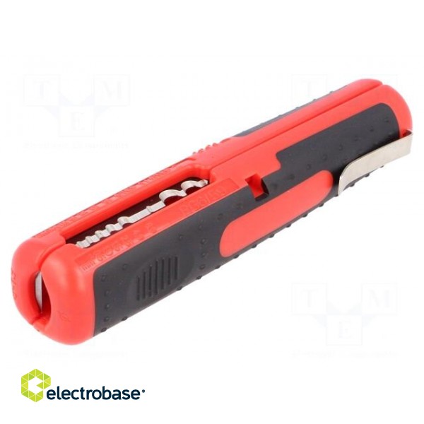 Stripping tool | Øcable: 8÷13mm | 0.5÷6mm2 | Wire: coaxial,round image 1