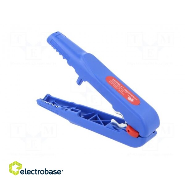 Stripping tool | Øcable: 8÷13mm | 20AWG÷10AWG | 0.5÷6mm2 | Wire: round фото 4