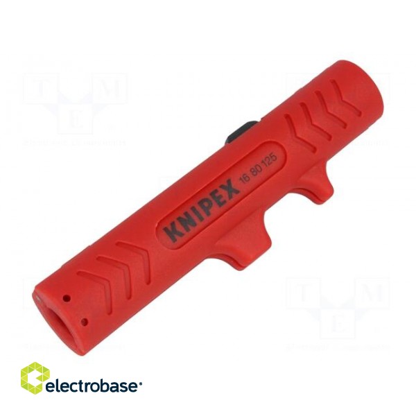 Stripping tool | Wire: round | Length: 125mm | Øcable: 8÷13mm image 1