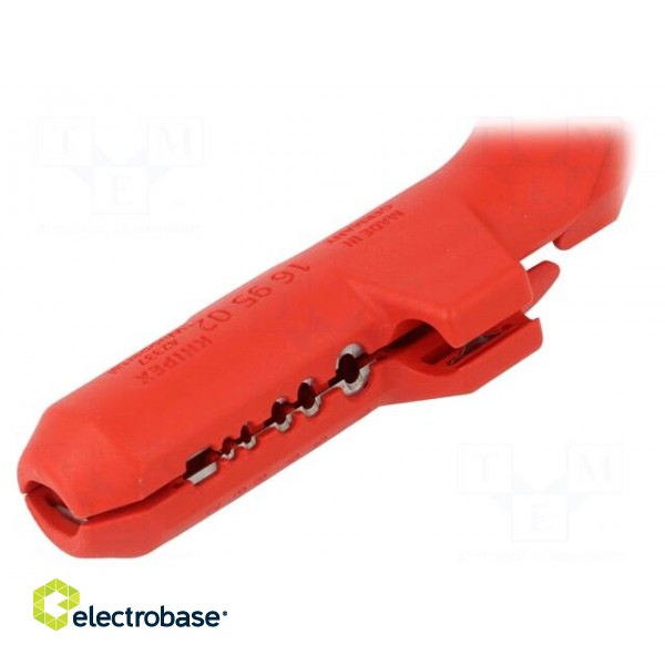 Stripping tool | Wire: round | Length: 135mm | Øcable: 8÷13mm image 2