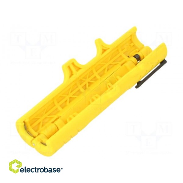 Stripping tool | Øcable: 8÷13mm | Wire: round | Tool length: 124mm image 2