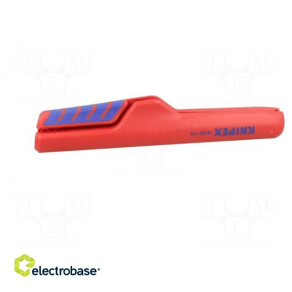 Stripping tool | Øcable: 8÷13mm | Wire: round | Tool length: 175mm image 3