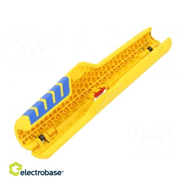 Stripping tool | Øcable: 8÷13mm | Wire: round | Tool length: 176mm фото 2