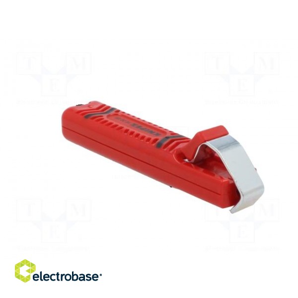 Stripping tool | Øcable: 8÷28mm | Wire: round | Tool length: 130mm фото 8