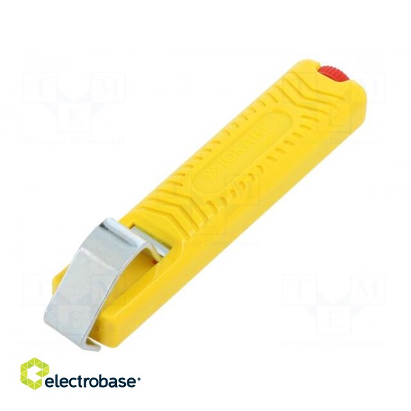 Stripping tool | Øcable: 8÷28mm | Wire: round | Tool length: 132mm image 1