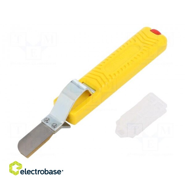Stripping tool | Øcable: 8÷28mm | Wire: round | Tool length: 170mm фото 1