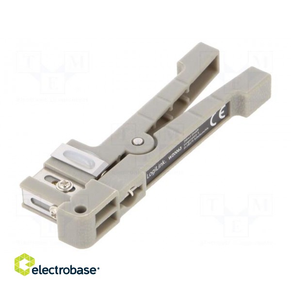 Stripping tool | Wire: coaxial,round,fiber-optic image 1