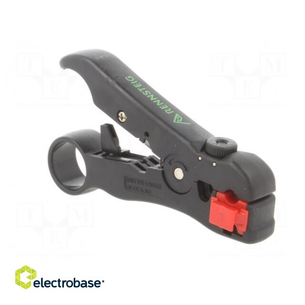 Stripping tool | Wire: for transmision data,coaxial,UTP | 125mm image 8