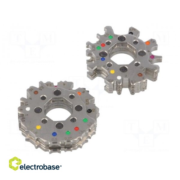 Crimping jaws | insulated connectors,insulated terminals image 1