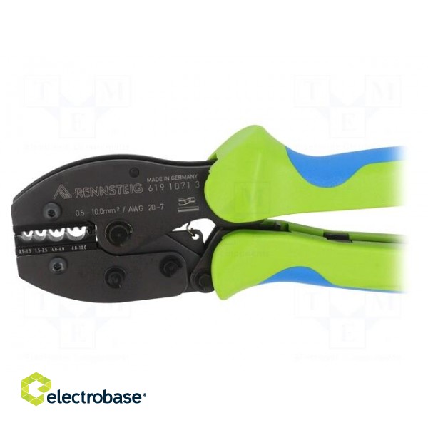 Tool: for crimping | non-insulated solder sleeves,tubular lug paveikslėlis 3