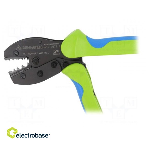 Tool: for crimping | non-insulated solder sleeves,tubular lug paveikslėlis 4