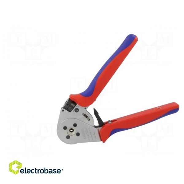 Tool: for crimping | for   contacts | 0,14÷6mm2 | Die shape: square image 9