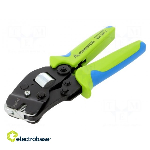 Tool: for crimping | insulated solder sleeves | 0.08÷10mm2 image 1
