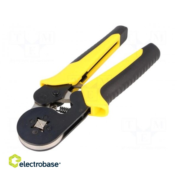 Tool: for crimping | insulated solder sleeves | 0.2÷6mm2 image 1
