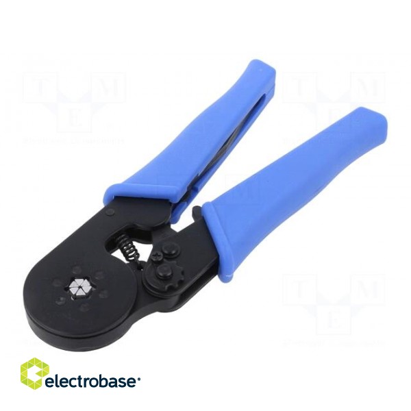 Tool: for crimping | insulated solder sleeves | 0.25÷6mm2 фото 1