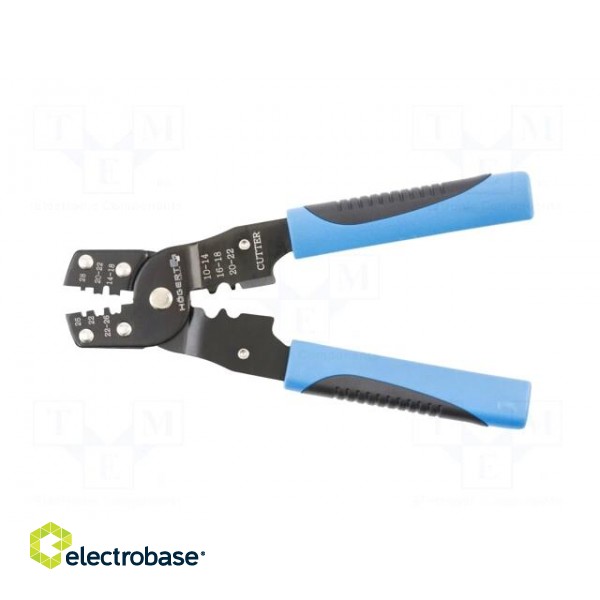 Tool: for crimping | non-insulated terminals | 0.08÷2mm2,0.3÷6mm2