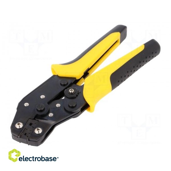 Tool: for crimping | non-insulated terminals | 0.25÷2.5mm2 image 1