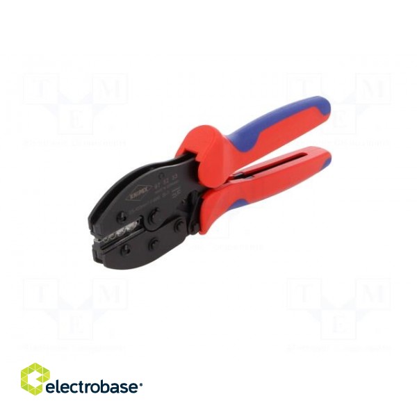 Tool: for crimping | non-insulated terminals | 0.5÷10mm2 | 220mm фото 6