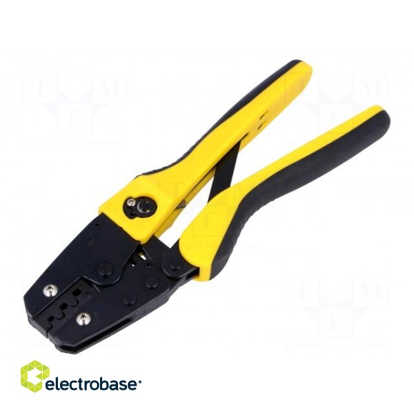 Tool: for crimping | non-insulated terminals | 0.5÷6mm2 image 1