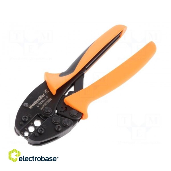 Tool: for crimping | non-insulated terminals | 10÷25mm2 | 250mm фото 1