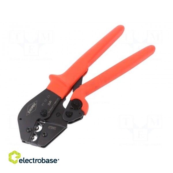 Tool: for crimping | non-insulated terminals | 16÷25mm2 | 5AWG image 1