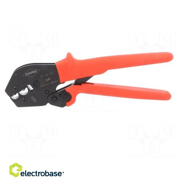 Tool: for crimping | non-insulated terminals | 16÷25mm2 | 5AWG image 5