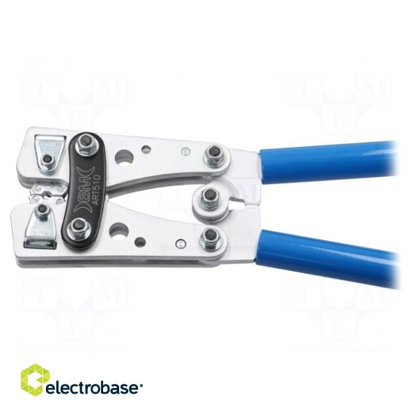 Tool: for crimping | non-insulated terminals | 6÷50mm2 фото 4