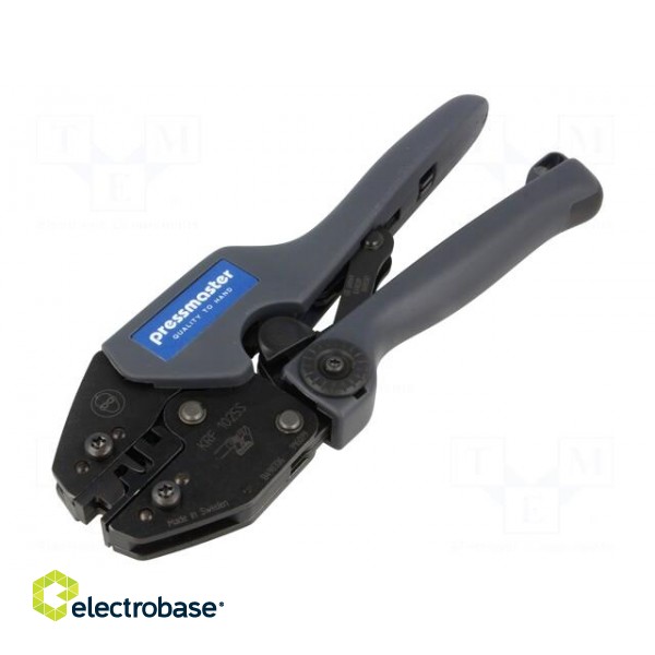 Tool: for crimping | non-insulated terminals angeled 90° | 204mm фото 1