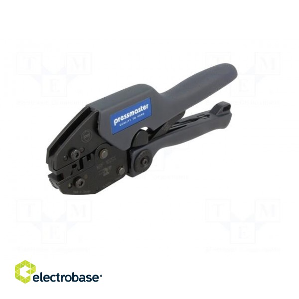 Tool: for crimping | non-insulated terminals angeled 90° | 204mm фото 10